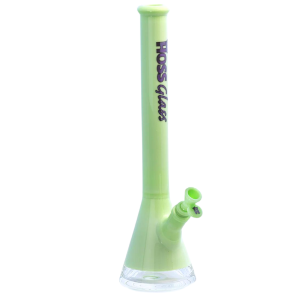 Hoss Glass Colored Beaker w- Window Base