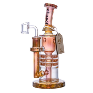 8inch Cheech Showerhead Fumed Glass Rig
