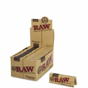 RAW Classic Connoisseur 1 1-4 Rolling Papers and Tips