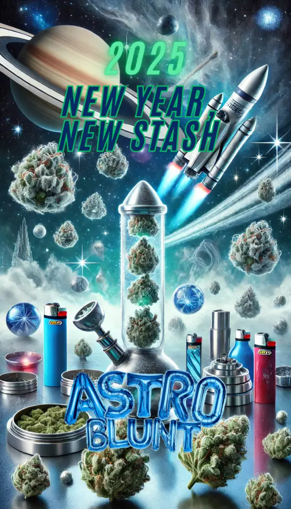 Astro Blunt New Year New Stash Glass Bong Lighter Vape Grinder Homepage Image MOBILE OPTIMIZED